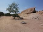 Vasquez Rocks Natural Area Park. 10700 W. Escondido Canyon Rd. Agua Dulce, CA 91350. The 745-acre park is located in Agua Dulce Canyon, one hour northeast of Los Angeles.