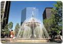 This fountain has been restored and put back in the Hamilton Downtown core.
