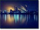 Stelco at Night. One of Hamilton's Steel Companies.