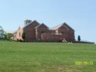 The north side of the National Civil War Museum in Harrisburg. This location has a miles long view of the Susquehanna River and the Blue Mountains