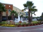 Westchase Town Center in the HUGE Westchase area has a beautiful fountain in the middle of the roundabout.
