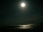 Moonlight on the waves