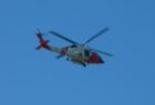 The Coast Guard making sure everybody is safe