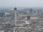 Vegas strip from the air