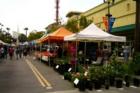 Farmer's market, downtown Brea on Birch St. W. of Brea Blvd. Photo by Lynda Eisenmann, Broker