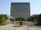 Columbus Ga - Fort Benning - The Columbus Government Center is a prominent landmark downtown. It is the seat of Muscogee County Government services.