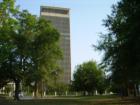 Columbus Ga - Fort Benning -  The AFLAC Tower located on Wynnton is the headquarters for the insurance giant.