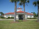 The Bluffs on the Waterway community center and pool area