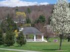 Hawley's trademark gazebo in Bingham Park.