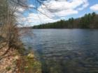 Tink Wig Lake, in the Tink Wig Mountain Lake Estates community, 5 miles east of Hawley in Pike County.