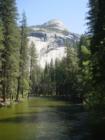 A calm river in Yosemite National Park