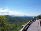 THE BLUE RIDGE PARKWAY. Two for the View. Near Asheville, N.C.