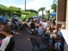 Outside dining area of Tijuana Flats in the Westchase Town Center