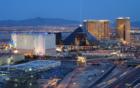 View looking south down the strip from Panorama Towers.  May 2007.