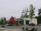 The shopping plaza at Big Rock Road- Quiznos, Teriyaki, banking, vet services, dry cleaners, DVD's, Great Clips, Dentist, Smoke shop, H&R Block