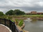 View from Central Plaza overlooking Centennial Park - 6th & Peoria, Tulsa, OK