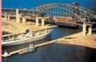 Burlington Skyway Bridge  before the new bridge was built along side it.