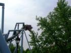 Another view of the topsy turvy coaster at Hershey Park