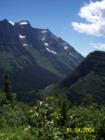 Mountains at Glacier national park