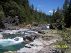 Long range mountain views of Glacier National Park mountains.