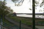 Riverfront Park looking downriver, Moncton, NB