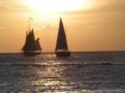 This is my all time favorite sunset photo from Key West. I took this one off the Sunset Pier in 2001