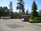 Adult Center in Thorpe Park. The park is in west Flagstaff at the base of Observatory Hill. One of the three Regional city parks. The park has playground equipment, tennis courts, a bark park, playing fields and is home to the Adult Center.