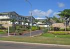 Entrance to Hillside Villas, the resort's newest luxury townhomes.