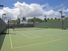 One of Ocean Club's tennis and basket ball courts.