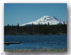 South Sister taken from the boat ramp at Lava Lake