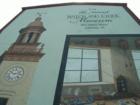 Mural for National Clock & Watch Museum.  Photo by Brian Schulman