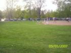 Softball and baseball are huge here. Here is the Little Lass Softball field.