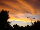 Sunset from my backyard.