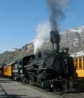 Durango Narrow-Gauge Train Steam Locomotive