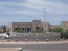 Empire High School in Vail, AZ.  This school is unique because they use laptop computers instead of textbooks.  The Vail School District also extends into southeast Tucson, AZ.