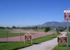 The Leon Young Sports Complex has baseball fields, a walking path, and a playground. It is located on Chelton Road near Verde Drive, in southeast Colorado Springs.