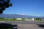 The Crossland Studio Suites offer a place to stay while visiting, located on Fountain Boulevard in southeast Colorado Springs. A stunning view of the ever-present Pikes Peak in the background.