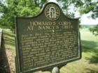 Another Civil War historic marker at Nancy Creek