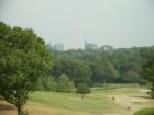 Chastain golf course looking south at Buckhead skyline