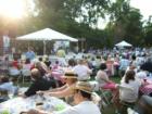 New Sandy Springs Amphitheater. You can reserve a table down front.