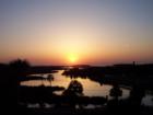 Sunset over Jenkins Creek