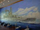 Arizona Memorial Lobby...mural 