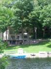 Prior Lake is surrounded by homes on the water. Almost every waterfront home has a small beach and dock.