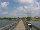 View of Veteran's Memorial / Marina Park from the fishing pier in Safety Harbor, Florida 