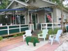 Great local BBQ in Safety Harbor - shows the charm of this artistic town 