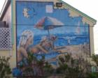 Colorful Mural On Wrightsville NC Beach Shop Photography by Ginger Sala