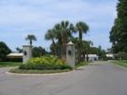 Entrance of Nursery Road for Imperial Park neighborhood in Clearwater Florida 