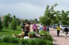 The first day of the Farmers' Market at America the Beautiful Park, June 6, 2007.