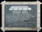 Plaque: Knight's Ferry History