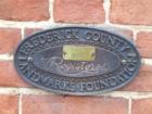 Historic Marker on one of the many Historic homes in Frederick City.